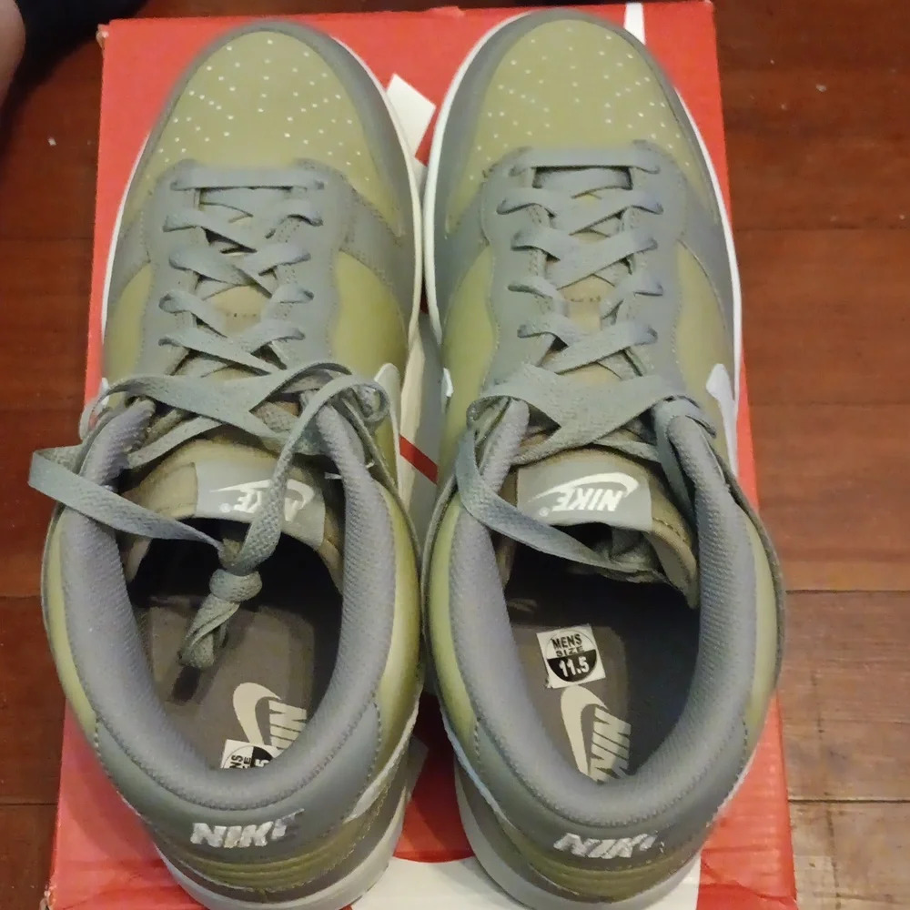 NIB NIKE DUNK MID 'DARK STUCCO' SZ 11.5 - Picture 7 of 8